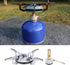 Portable Mini Camping Stove Folding Mini Oven Stove Outdoor Gas Stove Windproof Stove Picnic Cookware Outdoor Camping Hiking Cooking Suitable...