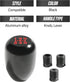 Gear Shift Knob,5 Speed Manual Gearbox Shift Knob,Car Modification Manual Knob Gear Shift Head Shifter,M12x1.25 Screw On Aluminum,Manual Gear Shif...