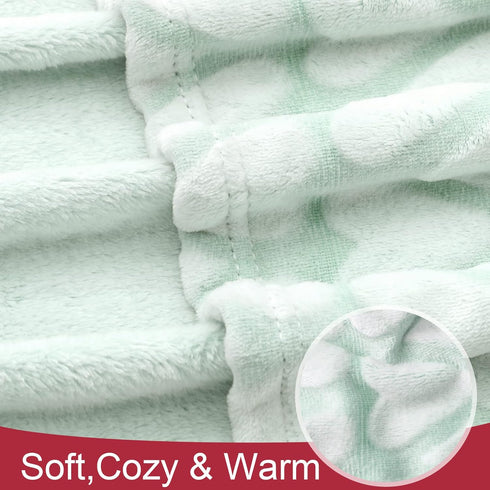 Bertte Plush Baby Blanket for Boys Girls | Swaddle Receiving Blankets Super Soft Warm Lightweight Breathable for Infant Toddler Crib Stroller - 33...