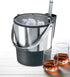 Oggi Insulated Ice Bucket, 4 Quart / 3.8 L, Stainless Steel, Black....