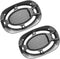 uxcell Speaker Grill Cover for 4x6 Inch Speaker Mesh Decorative Square Subwoofer Guard Protector Black 2pcs...