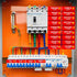 Premium Durable Circuit Breaker Labels, 129 Waterproof Fuse Box Stickers, Easy to Read and Install (red, 1)...