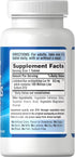 Puritans Pride Probiotic Acidophilus Tablets, White, 100 Count...
