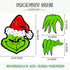 Christmas Decorations Outdoor - Fence Yard Sign with Hand Head for Holiday Christmas Fence Peeker Decorations...