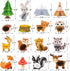 Distaratie Woodland Baby Shower Decoration Table Centerpieces Woodland Animals Table Centerpieces for Party Event Jungle Baby Shower Decorations F...