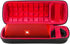 co2CREA Hard Travel Case Replacement for JBL Flip 6 FLIP 5 Waterproof Portable Bluetooth Speaker (Black Case + Inside Red)...