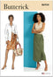 Butterick B6934A Misses' Wrap Skirt Sewing Pattern Kit in Two Lengths, Design Code B6934, Sizes XS-S-M-L-XL-XXL...