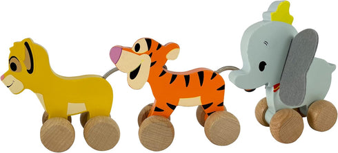 Disney Wooden Toys 6.5-inch Simba Clutch Toy, The Lion King, Wooden Toys, Pretend Play, Kids Toys for Ages 18 Month by Just Play...
