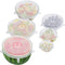 6PCS OstWony Silicone Stretch Lids, Four Specifications of Reusable Silicone Bowl Cover, Suitable for Various Food Containers, High and Low Temper...