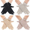 4 Pairs Summer Women Dots Sun Uv Protection Gloves Cotton Lace Anti-skid Driving Gloves...