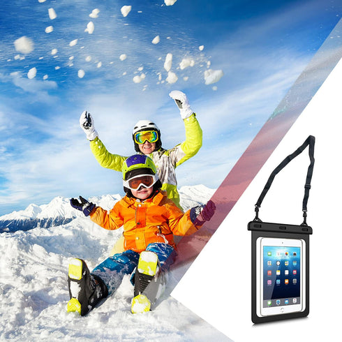 10.5 inch Waterproof Tablet Case, Tablet Dry Bag for iPad Pro 10.5, iPad 2020 10.2, New iPad 9.7, iPad Air 3, Air 2, Galaxy Tab A 9.7 / S6 / S7, K...