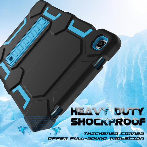 Rugged Case for Samsung Galaxy Tab A9+/ A9 Plus Case 11 inch 2023 - Heavy Duty Shockproof Protective Cover with Kickstand - for Samsung Galaxy Tab...