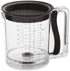 Amco 32oz Grease Separator with Bottom Release - Innovative Design for Mess-Free Pouring, Incremental Measurement Markings for Accuracy - Dishwash...