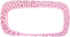X AUTOHAUX Bling Car Mirror Accessories Charm Shining Car Rear View Mirror Decorative Cover Faux Crystal Rhinestone Car Interior Trim for Women Pi...