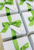 VATIN Double Face Apple Green Satin Ribbon 1-1/2" Continuous 25 Yards,Green Polyester Fabric Ribbon use for Bows Bouquet, Gift Wrapping, Floral Ar...
