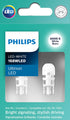 Philips Automotive Lighting 168WLED Ultinon LED Bulb (White), 2 Count (Pack of 1)...