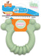 Nylabone Sensory Material Puppy Chew Toy Ring - Puppy Teething Toy for Boredom & Stimulation - Puppy Supplies - Chicken Flavor, Small/Regular (1 C...