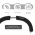 StrollAir Universal Handle Sleeve Cover, Grip Bar, Replacement, BOB, Bugaboo, Baby Jogger, Uppa Baby, Bumbleride, Black, 12"...