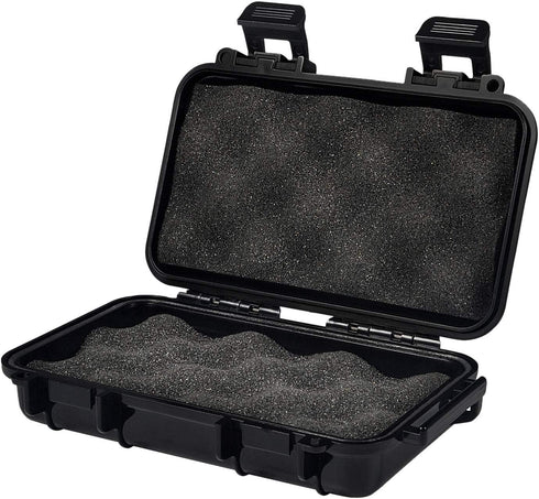 Waterproof Shockproof Box, Plastic Protective Hard Case, Outdoor Survival Box Hard Drive Case, Protective Grip Carry Phone Case Airtight Outdoor S...