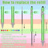 Greeting Theme Ballpoint Pen Teacher Appreciation Pen Inspirational Ballpoint Pens Screen Touch Metal and Stylus Pen for Teacher Writing Stationer...