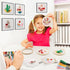 6PCS Cross Stitch Kits for Beginners DIY Embroidery Kit for Kids Adults Boho Cross Stitch Kits Christmas Birthday Gift Abstract Landscape Needlepo...