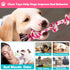 Dog Rope Toys Chew Rope Toy for Medium and Small Dogs Cat Puppy Teeth Cleaning Natural Cotton Dog Pull Rope for Interactive Tug of War Funny (Smal...