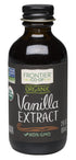 Frontier Co-op Organic Vanilla Extract, 2 Ounce Glass Bottle, Buttery Smooth, Sugar-Free Flavor For Smoothies and More...