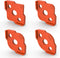 8 Radius Corners Router Jig Router Templates, High Hardness ABS+CNC Radius Routing Templates, Routing Rounded Corners Router Bit Templates for Woo...