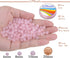 LPBeads 200Pcs Polished 6mm Round Natural Rose Quartz Gemstone Loose Beads with Stretch Cord for Jewelry Making Bracelets...