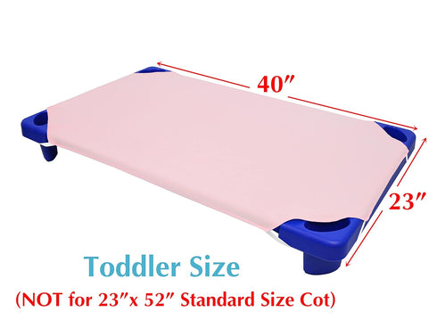 American Baby Company Microfiber Toddler Size Daycare/Pre-School Cot Sheet, Pink, 23" x 40", for Girls...