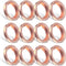 Pack of 12 Oil Drain Plug Washers, M12 Car Sealing Kits, Durable Automobile Accessories, Compatible with Qashqai X-Trail, New Teana, New Sunshine,...