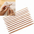 11Sizes 55PCS Bamboo Knitting Needles Set Smooth Double Pointed Long Knitting Needles Set for Handmade Creative DIY Knitting Craft (5.1 Inches Len...