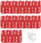 15 Pack Very High Bond Rectangle 3M Sticky Adhesive Replacement Kit, for Magnetic Car Dashboard Phone Mount Base Sticker Parts Double Side 3M VHB ...