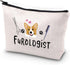 Furologist Funny Puppy Stylist Cute Dog Groomer Cosmetic Bag Dog Groomer Survival Kit Zipper Pouch Pet Grooming Gifts...