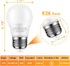 8-Pack Ceiling Fan Light Bulbs, 60 watt Equivalent, Warm White 2700K, E26 Medium Base, A15 LED Bulbs, Small LED Appliance Bulb, 120V, Non-dimmable...