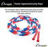 Champion Sports Classic Plastic Segmented Beaded Jump Ropes - Phys. Ed, Gym, Fitness and Recreational Use, In a Variety of Lengths for Kids to Adu...