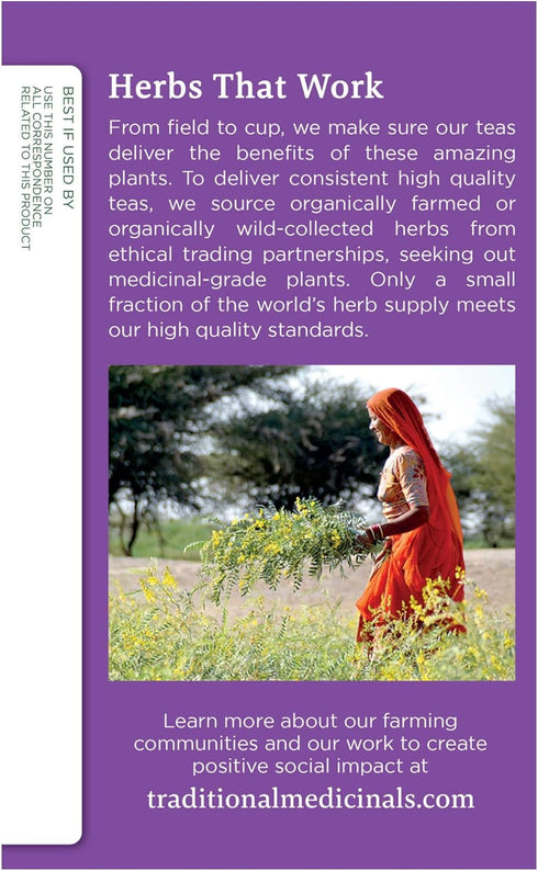 Traditional Medicinals Organic Smooth Move Chamomile Tea, 16 Tea Bags...