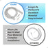 Dryer Heating Element Restring Coil Compatible with Frigidaire GE Electrolux, 5300622032 AP2135127 PS451031