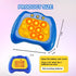 Quick Push Puzzle Game Machine Pop Fidget Light-Up Squeeze Poppet Sensory Toy Educational Push Pop Bubble Toy Stress Relief Party Favors Puzzle Ga...