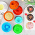 Webake Silicone Mini Bunt Cake Molds 4 Inch Fluted Tube Cake Pan, 8 Pack Non-stick Baking Cups Reusable Muffin Donut Pan...