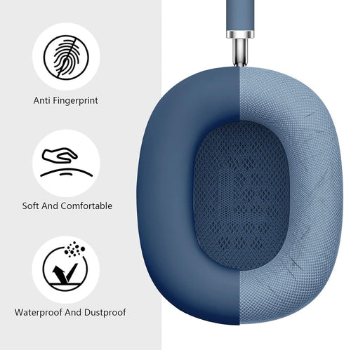 Case for Airpods Max Headphones, Silicone Cover for Apple Airpod Max,Accessories Cases (Dark Blue)...