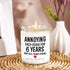 6 Years Candle, Iron Anniversary, Gifts for Him, Her, 6 Year Anniversary, Gifts for Men, Wife, Husband, Women, 6th Wedding Anniversary, Gifts for ...
