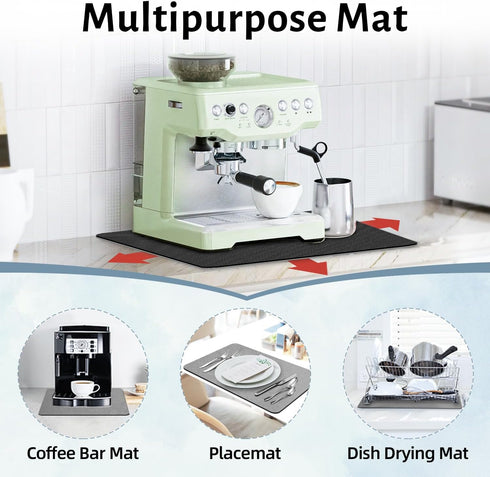 LOPNUR Appliance Sliders for Kitchen Appliances, Cut to Fit, 360° Rotating Appliance Mover Kitchen Appliance Slider, Coffee Mat Heat Resistant for...