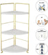 3-Tier Kitchen Spice Rack , Standing Rack,Triangle Bathroom Countertop Storage Shelf ,Cosmetic Organizer Holder , Stackable Cabinet Organizer , Ki...