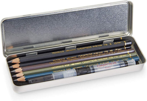 CARAN D'ACHE 0779-307 Caran d'Ache Gift Set, Graphite Line, Technaro Assortment, Genuine Import...