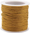 PH PandaHall 1.5mm 100 Yards Camel Nylon String for Bracelets, Beading Thread Nylon Cord Blind Cord Braided Lift Shade Cord Wind Chime Replacement...