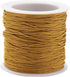 PH PandaHall 1.5mm 100 Yards Camel Nylon String for Bracelets, Beading Thread Nylon Cord Blind Cord Braided Lift Shade Cord Wind Chime Replacement...