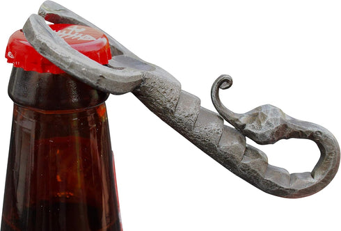 Scorpion Hand Forged Iron Beer Bottle Opener - Handmade by Evvy Functional Art...