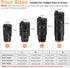 ARVOK Camera Lens Case, Water Resistant Protective Lens Pouch for DSLR Camera Lens, 4 Size Thick Camera Lens Bag for Nikon, Tamron, Sigma, Pentax,...