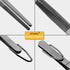 JETKONG Extra Long Kitchen Tweezers Heavy Duty Stainless Steel Cooking Tweezers, Set of 3 (9 12 14 Inch, Black)...